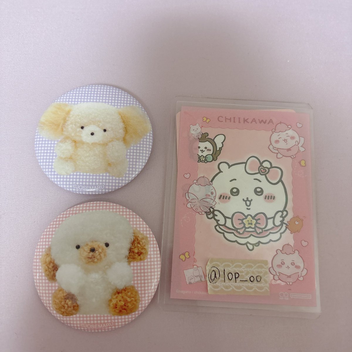 lop__oo's tweet photo. 【交換】じょせまる　おえかき展　POP UP

トレーディング　かんばっち　缶バッジ

譲:らて、ぷりんまる

求:じょせまる白、いちごみるく

郵送希望(渋谷でしたら手渡しも可)
よろしくお願いいたします。 https://t.co/hlKj2hdw5D