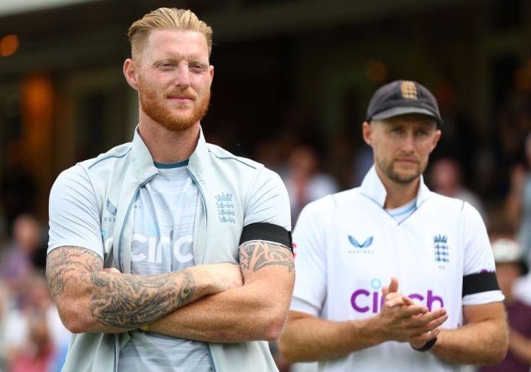 academy_dinda's tweet photo. Stokes and Root will end their Test careers without a series win in Australia or India 💔 https://t.co/QHbbOeEY89