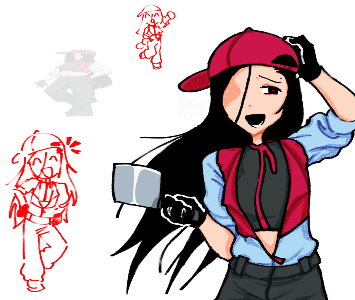 Pedalya320's tweet image. #YiXi #Arts from August vs now