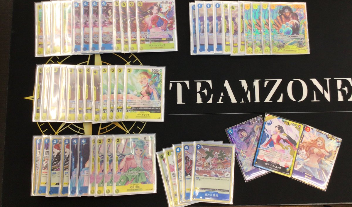 【#ワンピースカード 】フラッグシップバトル🏆💥　17名

今回の優勝者は「ななふし」さんでした🥇✨
デッキ【青黄ハンコック】
コメント📝「1月頑張ります！」  

優勝おめでとうございます🥳🎊

次回は12月28日開催予定です🗓️