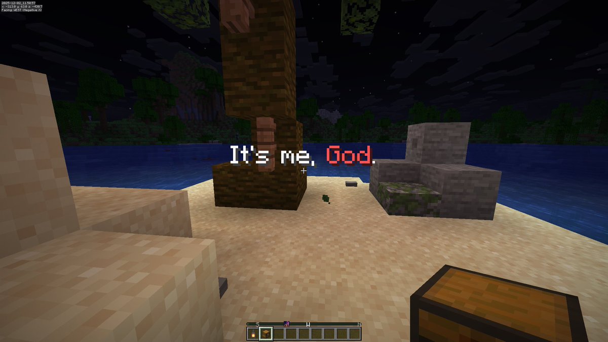 BombshellSMP's tweet image. God can’t save you now