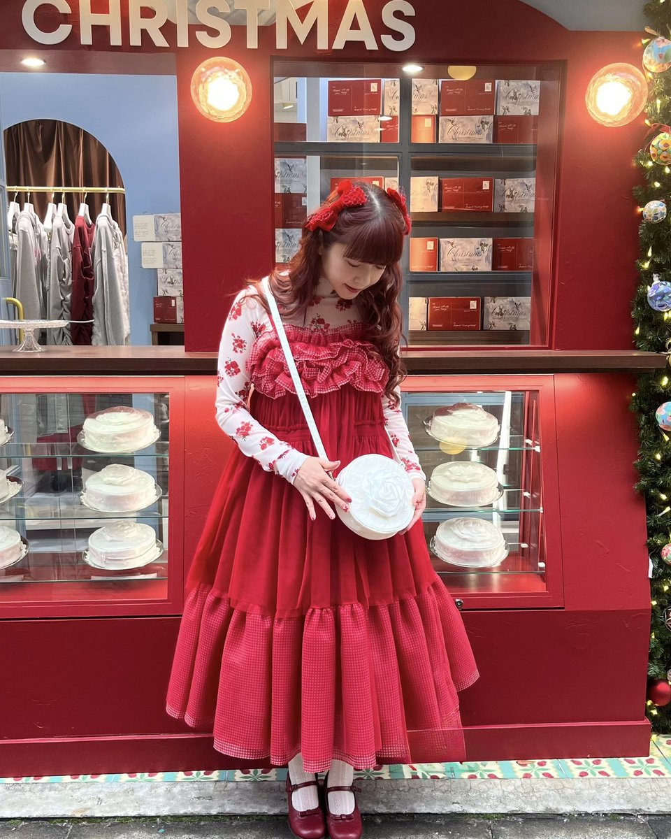 パティスリーPOPPY体験してきたよ🎄 ケーキバッグ可愛すぎる🎂✨