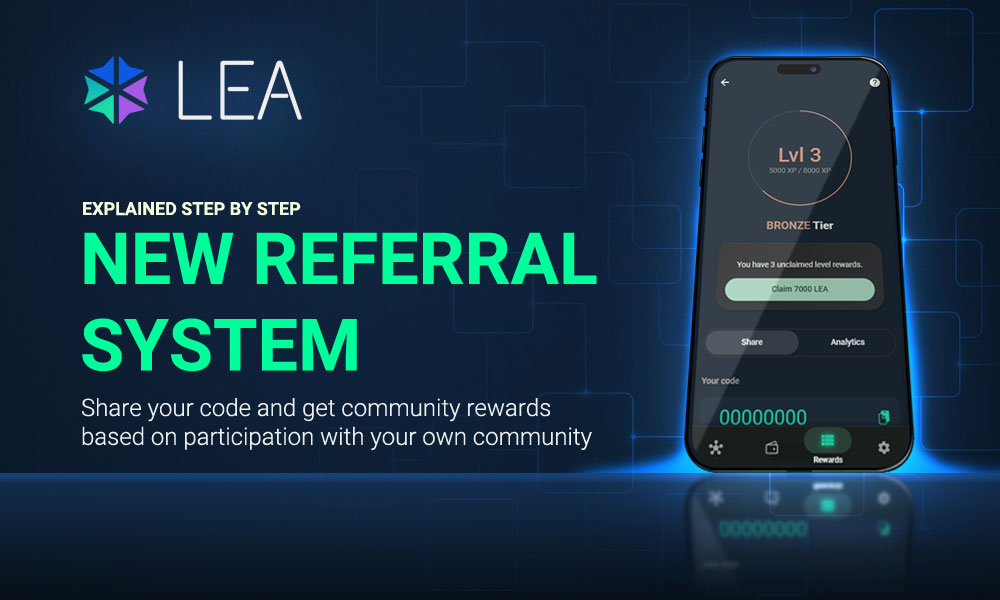 LEA Referral System is live.  No one-time bonuses. No short-term hype. Get rewards based on real activity of the people you invite to LEA Pulse.  
Full tutorial: medium.com/@Lea_Blockchai…   
Build the network. 

#Blockchain #LEAPulse #Referral