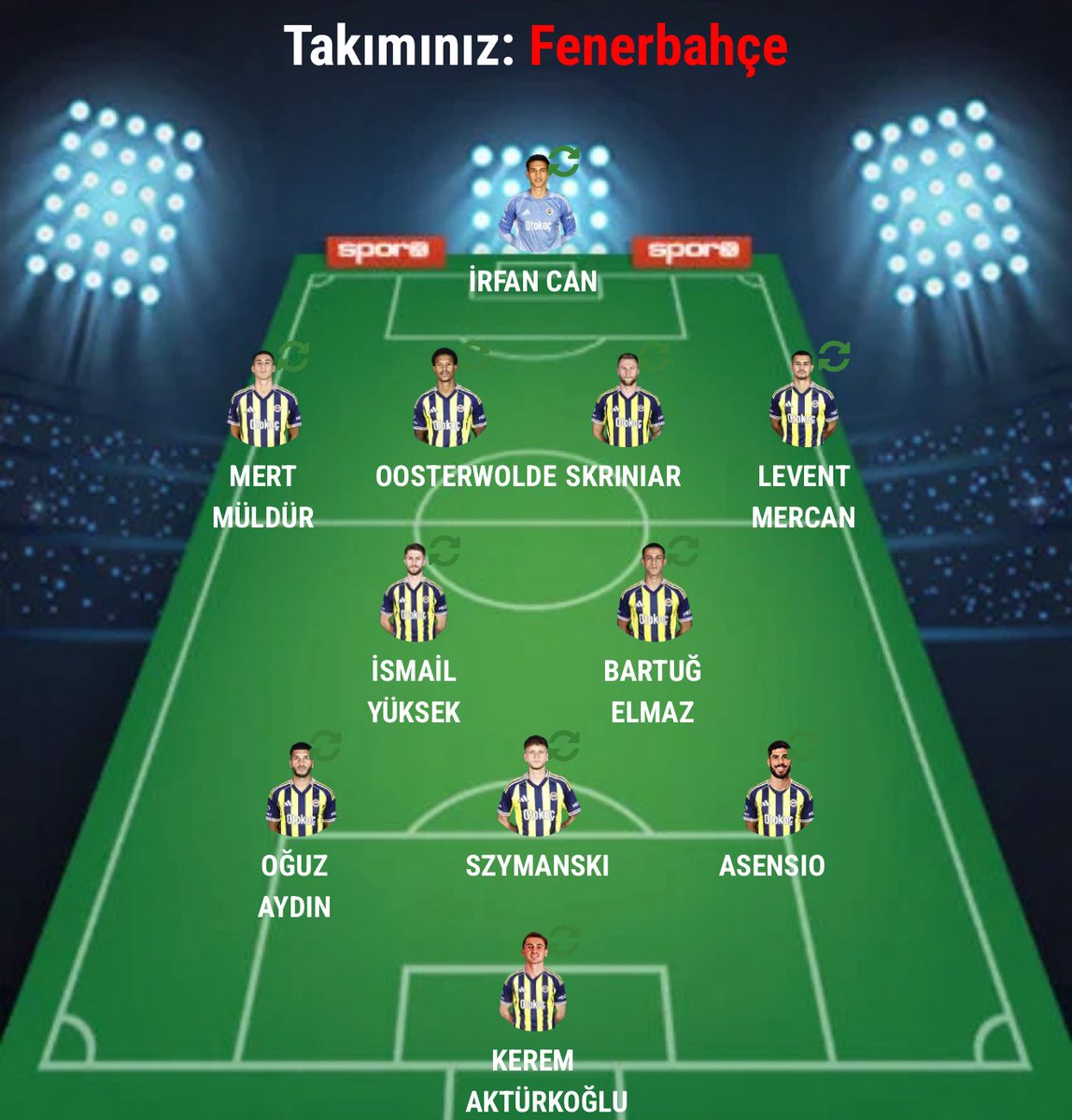 Talisca da yok max bu çıkıyor artık