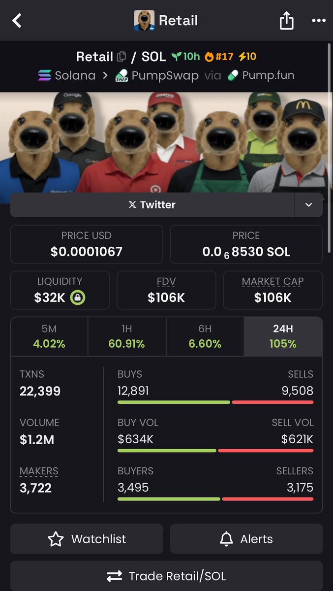 Douzze_'s tweet photo. Found this banger. Website and tek is fireee. 

8eh1K1JS1NFkLk7oKMJQkqRerTqvEeV18er26MyZpump https://t.co/3umCPnnLnJ