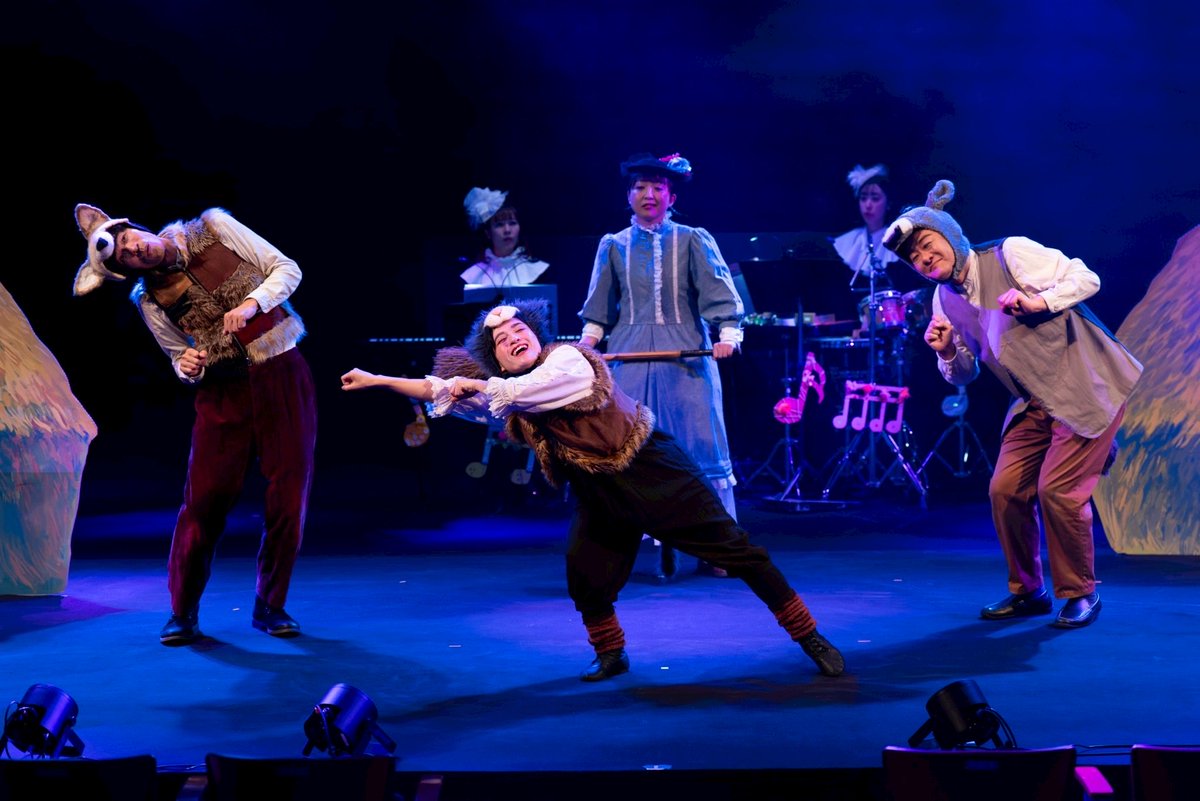 ＼立川シアタープロジェクト『ブレーメンの音楽隊』閉幕！／

たくさんのご来場ありがとうございました！ぜひ、ご家庭でもオリジナルソングを歌ってくださいね🎵

撮影：西野正将