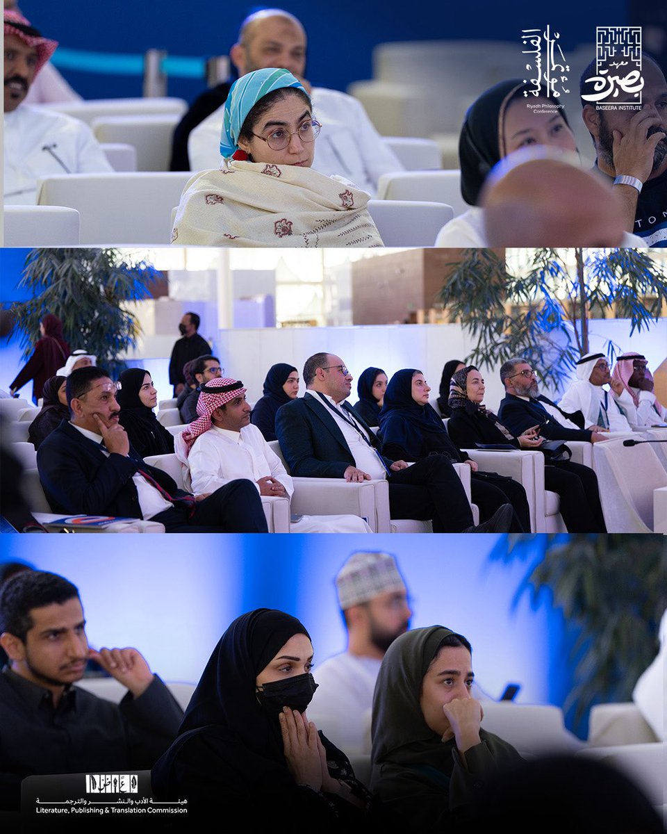 Baseera_Jed's tweet image. ضمن فعاليات #مؤتمر_الرياض_الدولي_للفلسفة_2025، قدمت أ. داليا تونسي ورقة بعنوان "أدب الطفل والفلسفة والبيداغوجيا: بين الشرق والغرب". 

 ركزت الورقة على مسلمات الخطاب التربوي حول الطفل والقراءة. وتناولت العلاقة بين القصة المصورة والتفكير الفلسفي بوصفها بنية سردية قادرة على استدعاء…