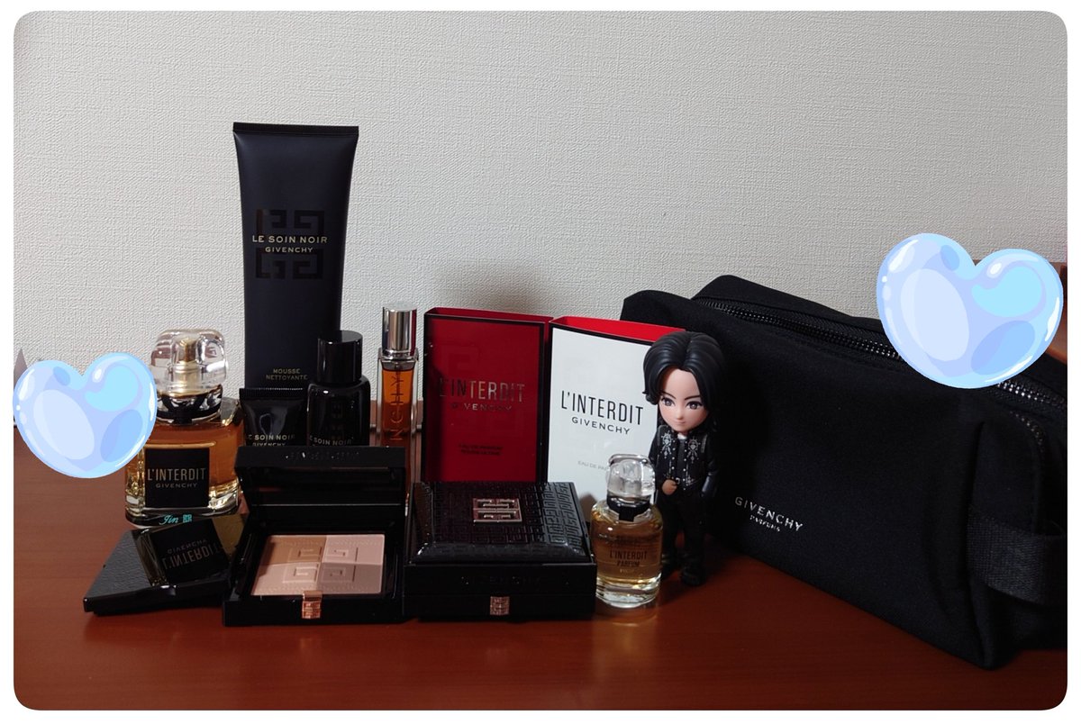 先日GIVENCHYさんへ♡ クッションファンデ,ランテルディ ルパルファム