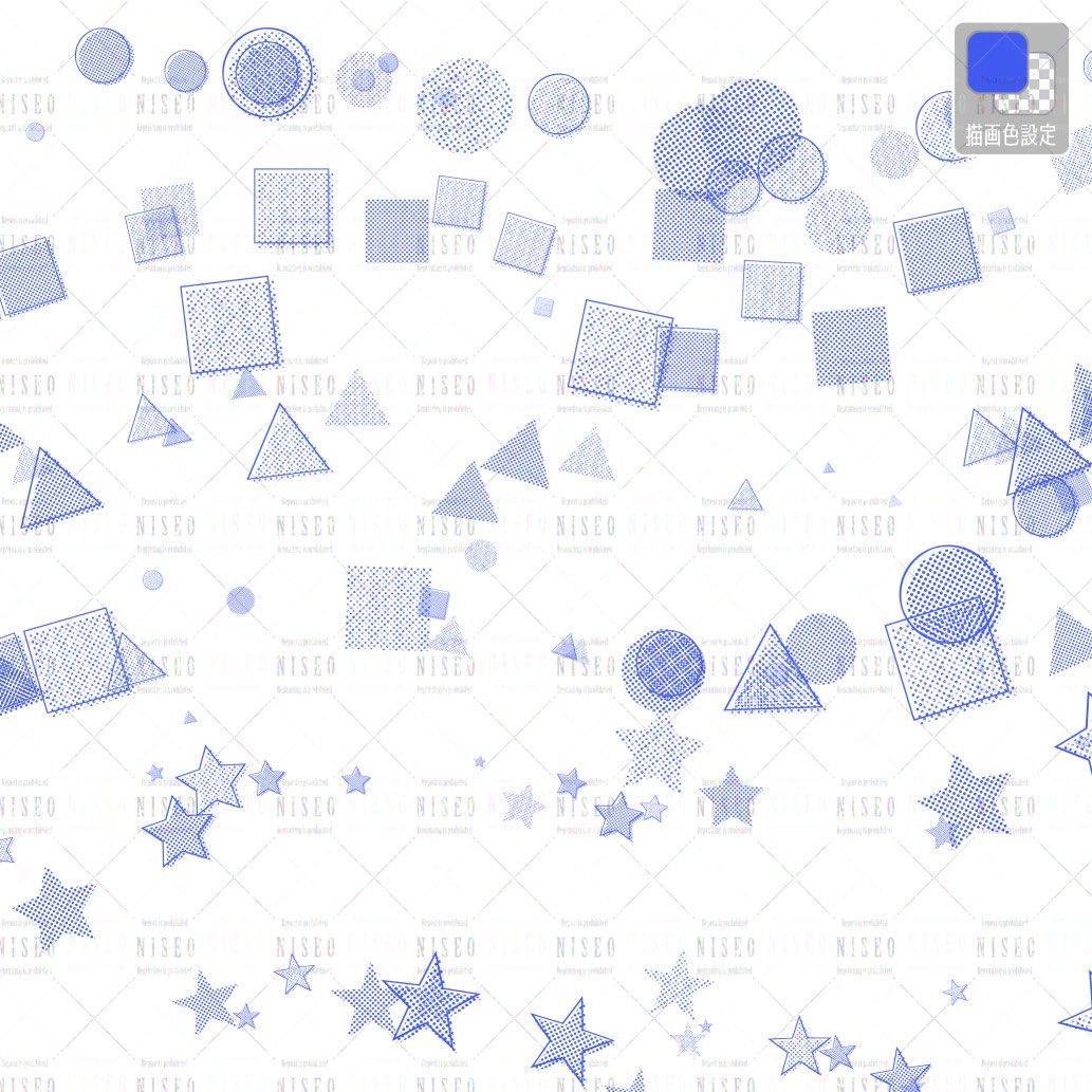 도트데코 브러시 세트 Dotted decorative brush set (한정무료 limited-time free) by nise 

assets.clip-studio.com/ko-kr/detail?i… #clipstudio