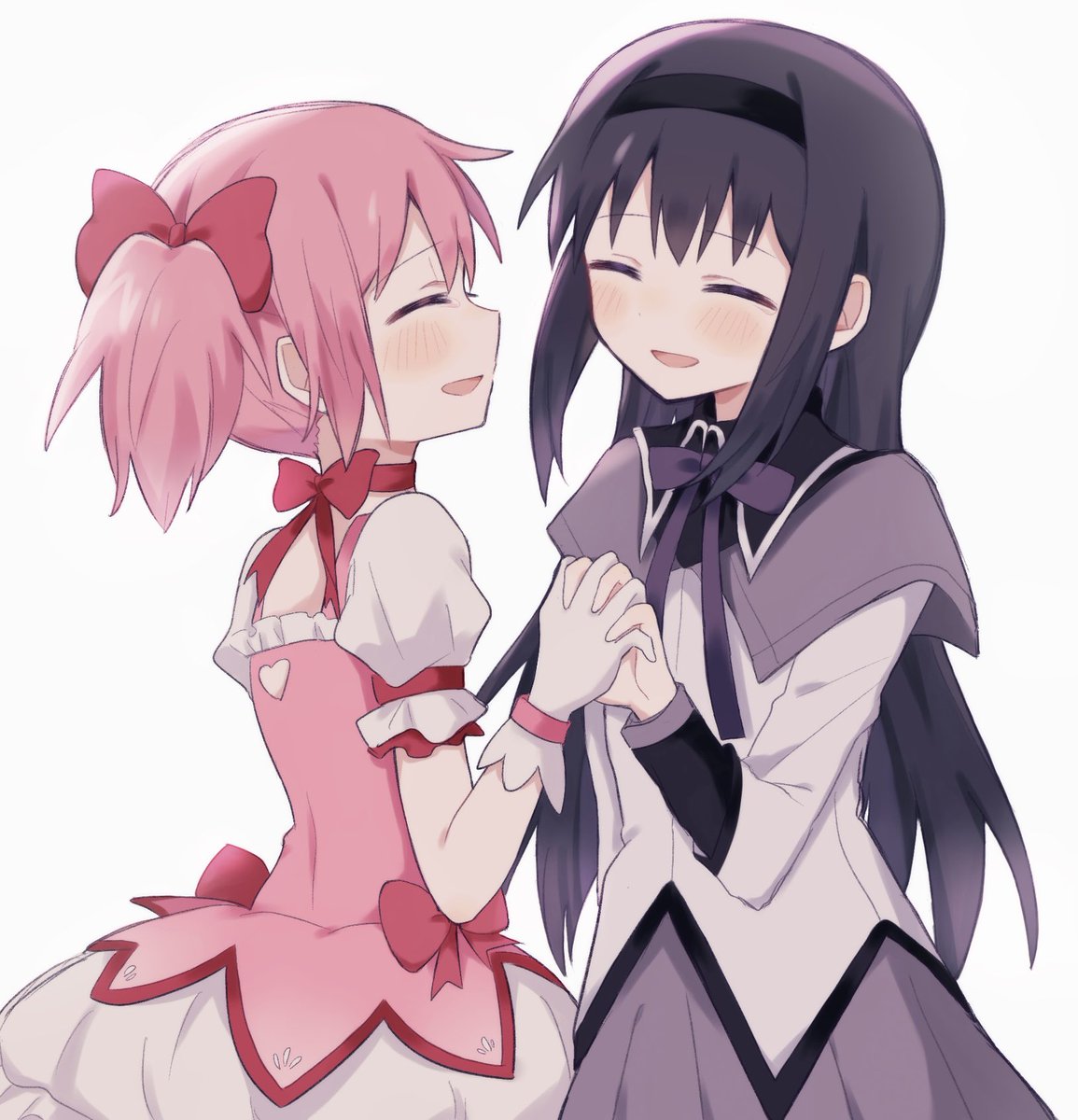 暁美ほむら ,鹿目まどか 「わたしの、最高の #まどかマギカ」|よしだの