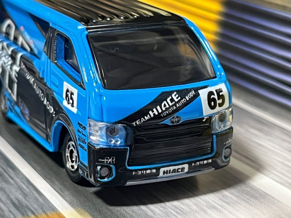 トミカ　トヨタ車体 TEAM HIACE お気に入りで2025年の #トミカ を振り返る➇ トヨタ車体 TEAM HIACE