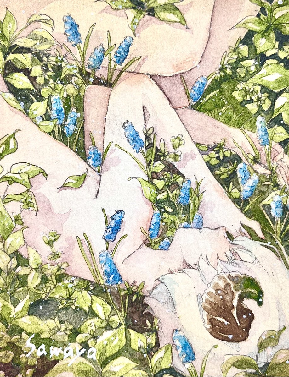 sawa_soyoyo's tweet image. #絵描きさんと繋がりたい 
#絵柄が好きって人にフォローされたい 
#冬の創作クラスターフォロー祭り 

rp♡両方巡回します☘ ̖́-

気まぐれに白髪と草を描いております。
何卒！