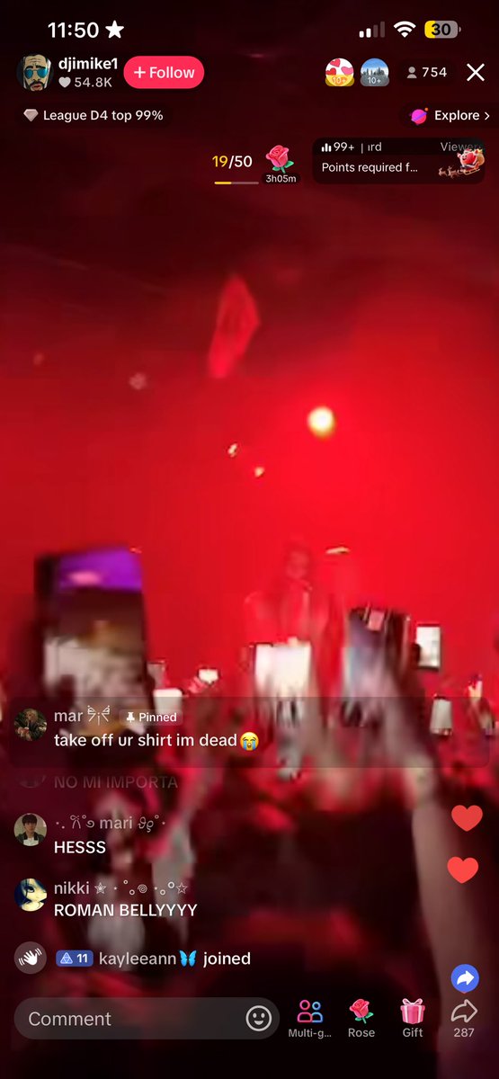 2ryand's tweet image. thank you tiktok live the rommulas concert would be nothing without u