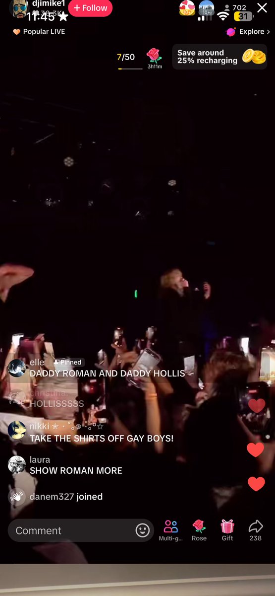 2ryand's tweet image. thank you tiktok live the rommulas concert would be nothing without u