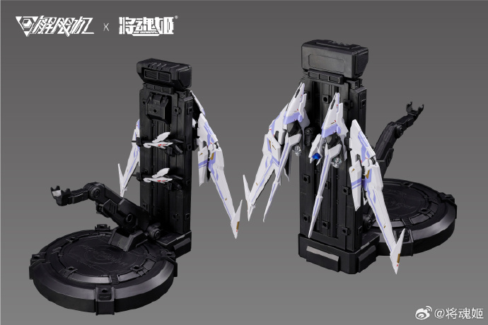 Mecha BREAK】将魂姫「矛隼（ファルコン）」プラモデル 彩色試作公開