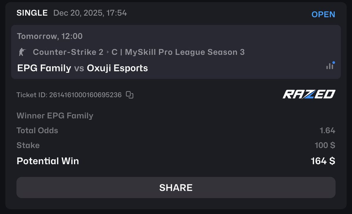 Slamsa's tweet image. Going with EPG Family!

Got alot of junk rn, Drop tradelinks!

@RazedEsport