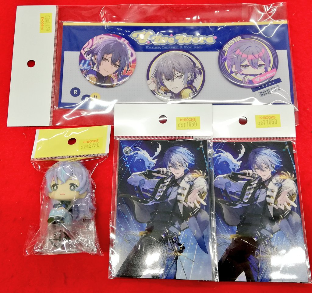 入荷情報】 にじさんじ ◇小柳ロウ◇ ・If We Were 缶バッジセット