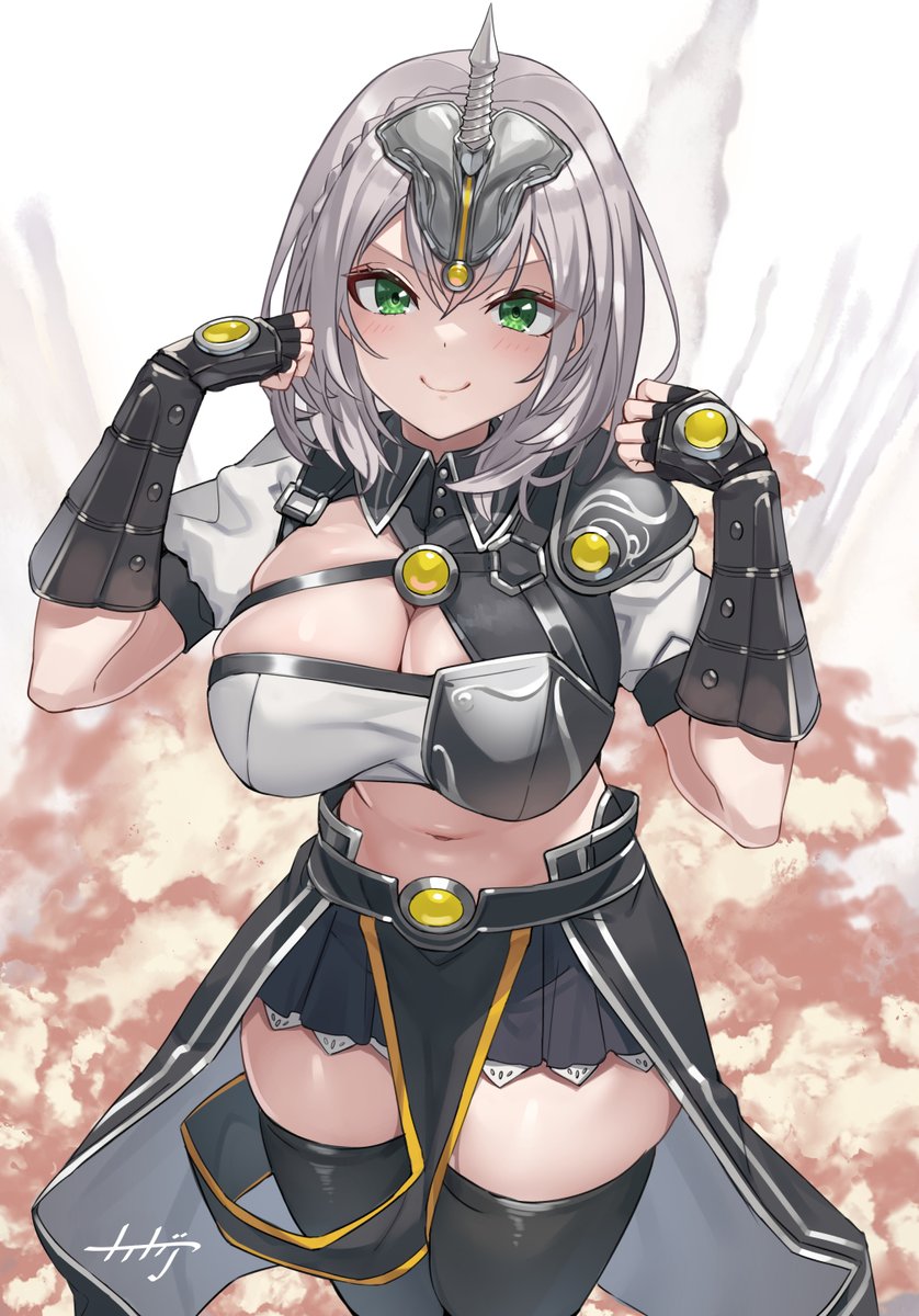 skebで描いたコスプレ?団長!
#ノエラート 