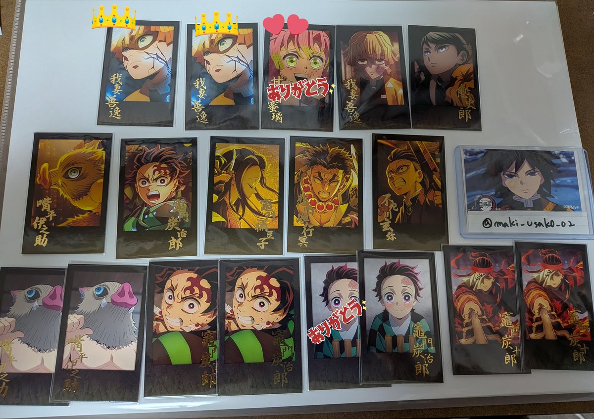 交換】鬼滅の刃 ufotable DINING ダイニング お楽しみくじ チェキ 缶