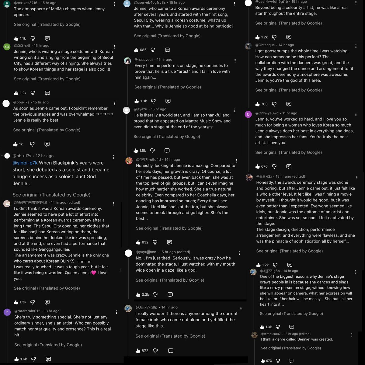 JenBoobsProMax's tweet photo. She gagged Korea so bad. They were praising her like:
“God JENNIE”
“A Genre called JENNIE is invented”
“Almost feel like a world star visiting to Korea”
“I really thought it was Superbowl”
“Felt like we were at Coachella”
“I watched with my mouth wide opened in a daze, like god!” https://t.co/6x8jK7evk3