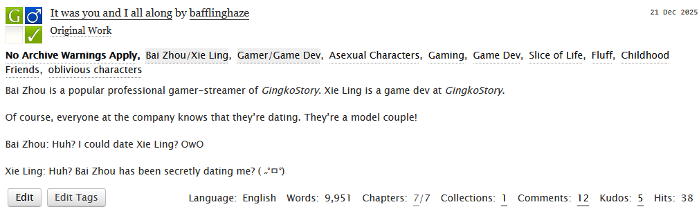 bafflinghaze's tweet photo. New Secret Santa fic~

https://t.co/e9k4E7xCWQ https://t.co/9UMuoPQFby