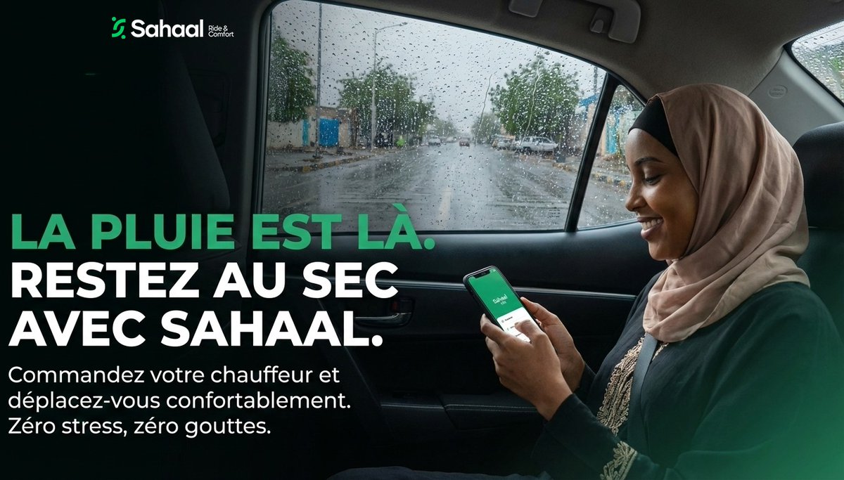 Chaque journée commence mieux avec un trajet serein.
Chez Sahaal Ride, nous construisons une mobilité simple, sécurisée et fiable, pensée pour le quotidien.
Moins d’attente. Plus de confiance. Plus de tranquillité.
Lien: play.google.com/store/apps/det…