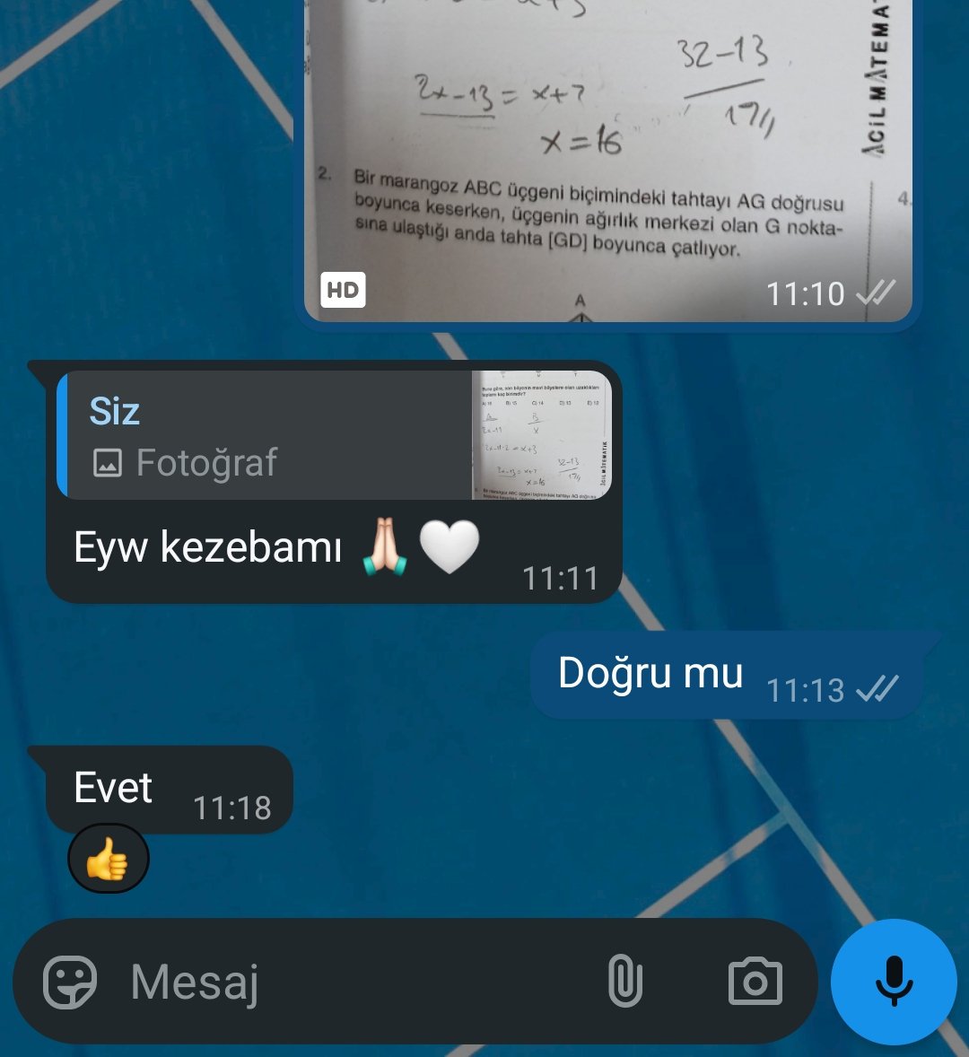 Kürt arkadaşımın mat sorusunu çözdüm de böyle bişi dedi 🤔