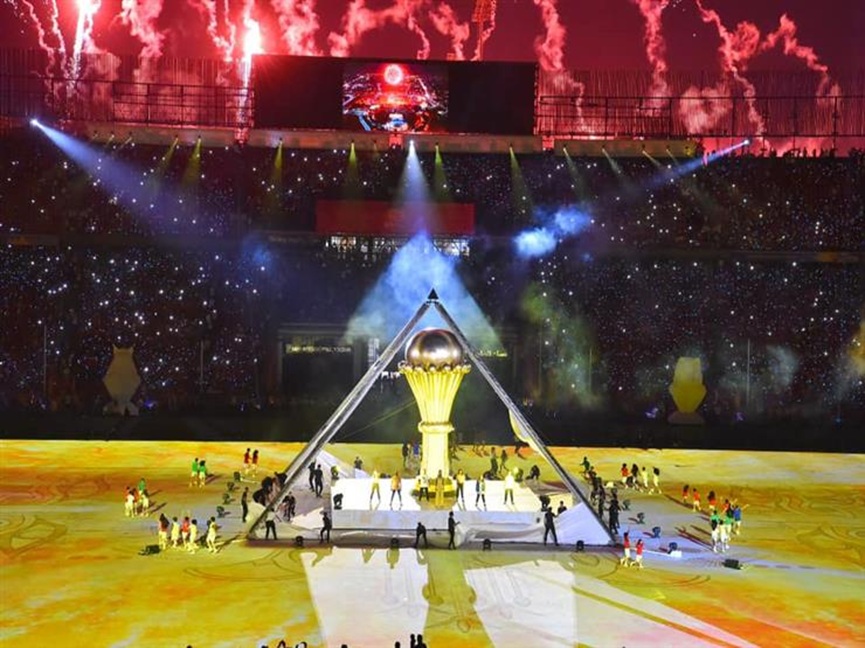 12 قناة لبث فعاليات حفل افتتاح #كأس_أمم_أفريقيا 