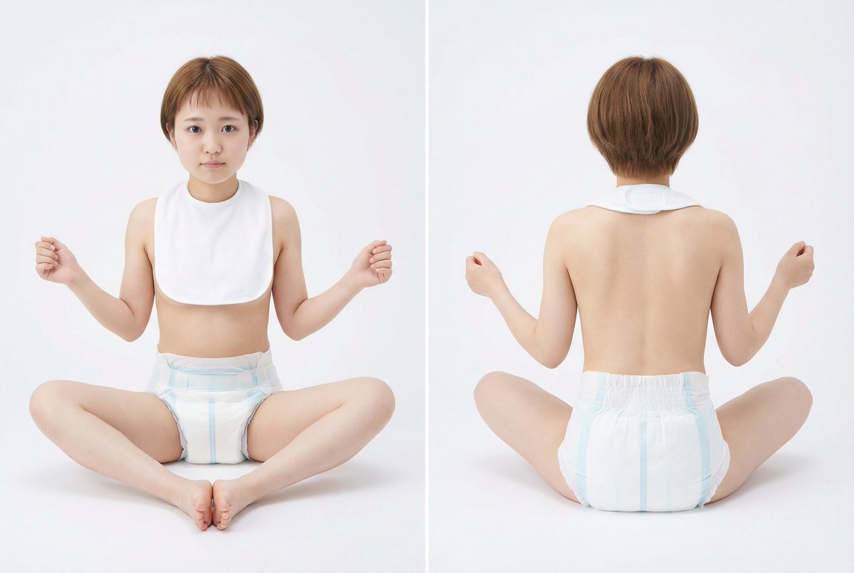 着用例(笑) #ABDL #AI画像