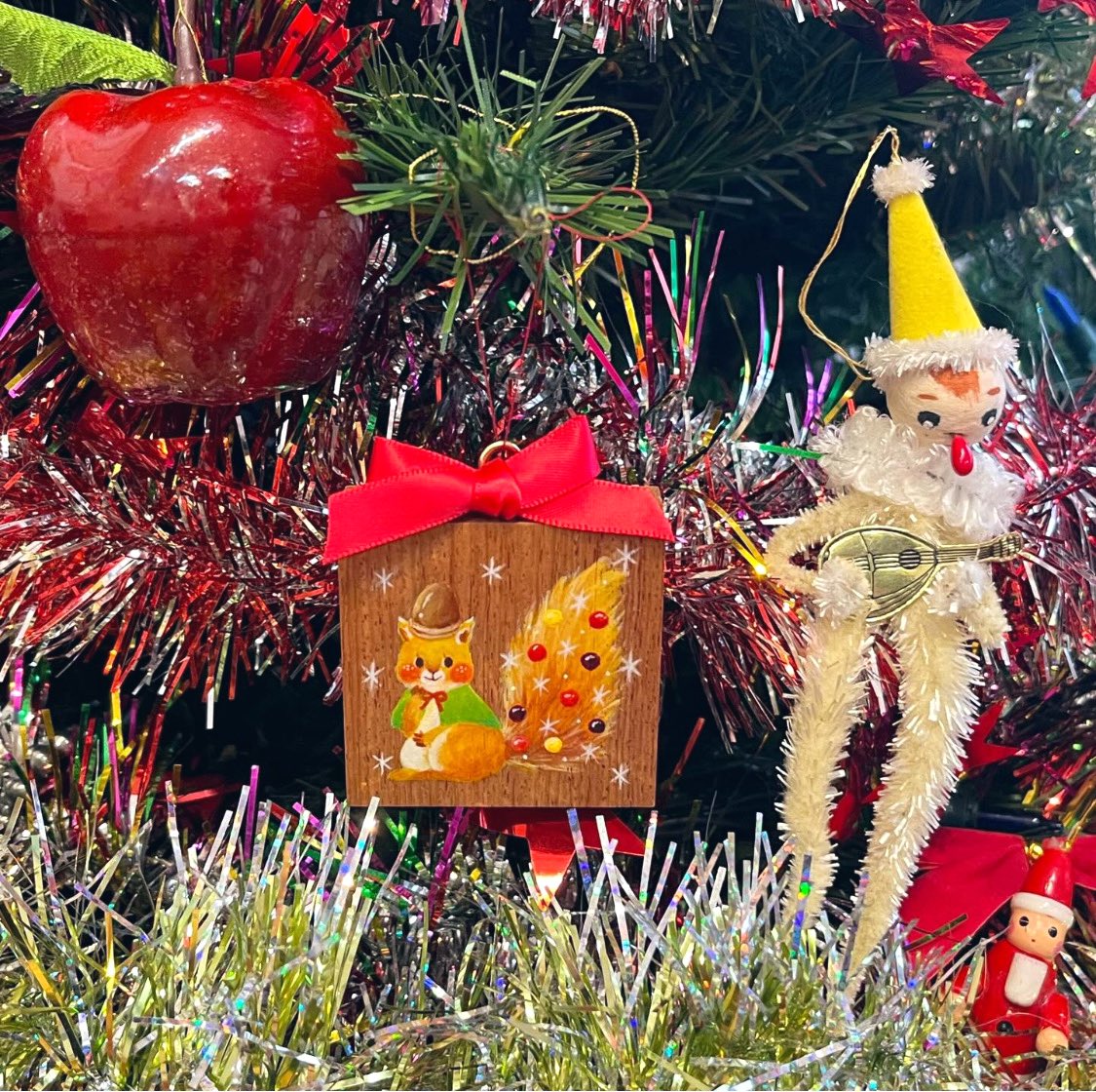 クリスマスツリーの オーナメントにもなるよ🎄