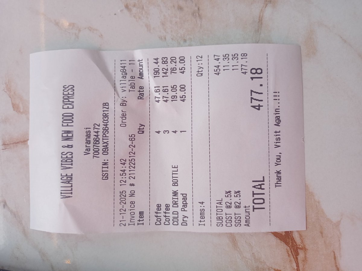 kumarvipinmaury's tweet photo. उफ़ ए GST,
लोकतांत्रिक देश में लोकतांत्रिक तरीके से लोगों के ऊपर GST लगाई गई जिससे प्रत्यक्ष कर वसुला जा सके, प्रत्यक्ष कर इतनी लोकतांत्रिक तरीके से वसुली जा रही है कि खाद्य पदार्थों के ऊपर SCST और CGST की दर 2.5% वसुली जा रही है।
#GST #india https://t.co/gUmeqmPSbu