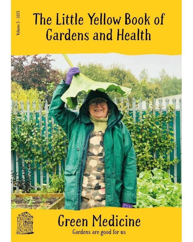 In May, we celebrated Gardens and Health Week with the publication of our Little Yellow Book of Gardens and Health volume 5. 
This year, the theme was 'green medicine'.
indd.adobe.com/.../dc32973e-f…...