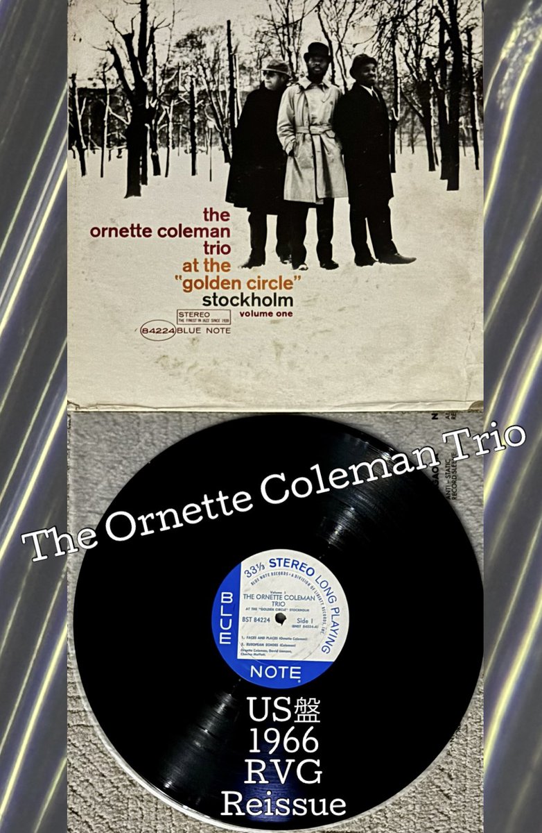 🙇 本日の締めは The Ornette Coleman Trio『At The 