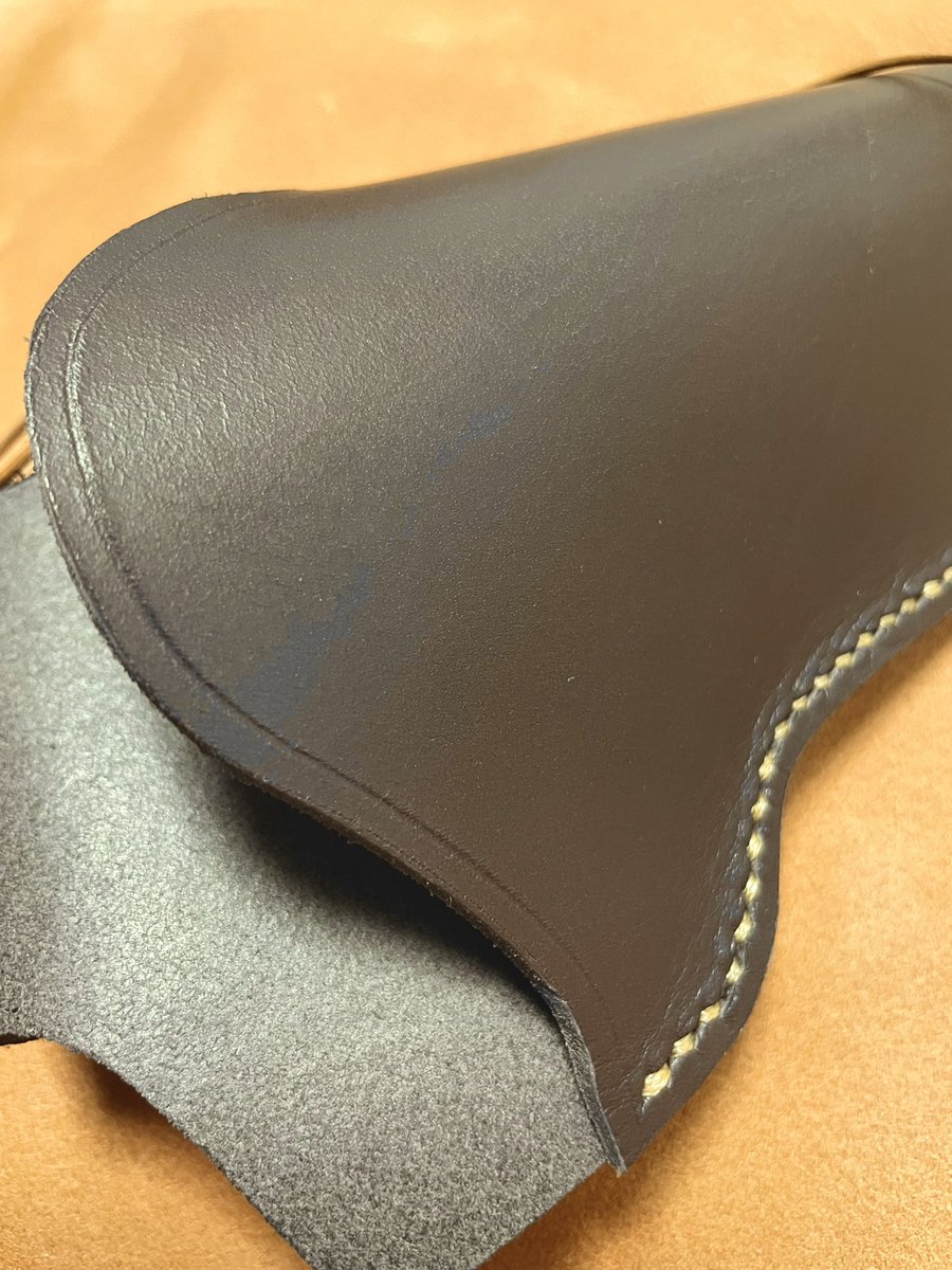 コルト M1851 ネイビー用右利きレザーホルスター 国産タンニン鞣し