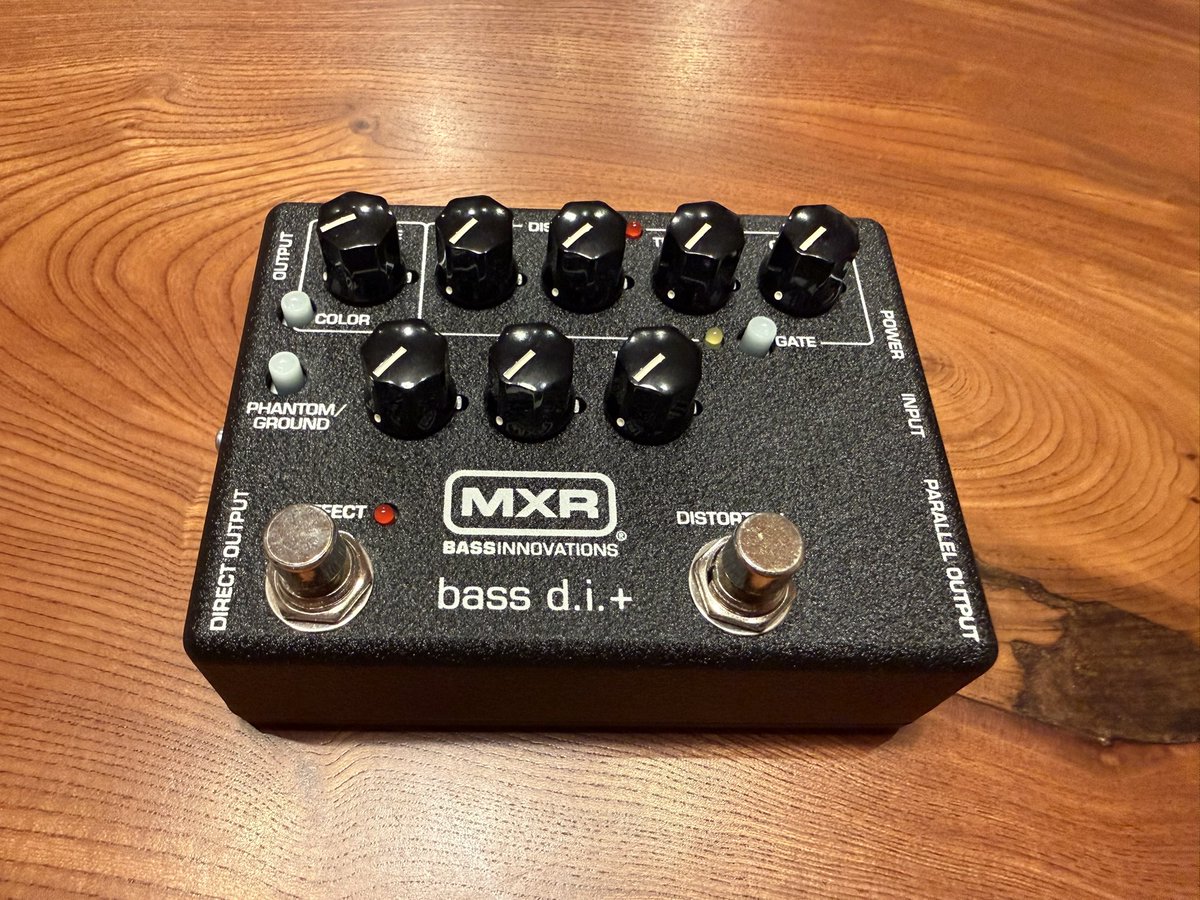 ベース初めて303日目。初めてのプリアンプ【MXR M80Bass D.I.+】を