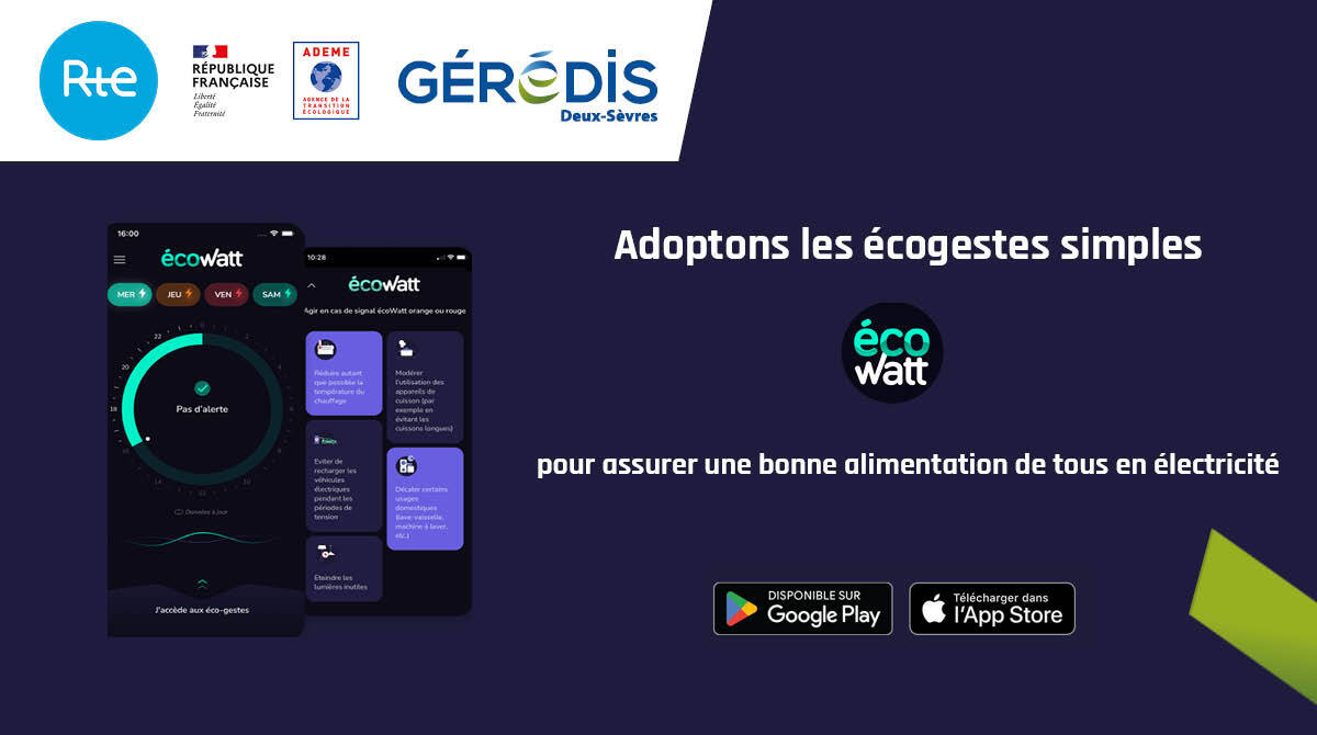 [𝗘𝗖𝗢𝗚𝗘𝗦𝗧𝗘𝗦]
 📢C’est durant l’hiver que le réseau électrique est le plus sollicité 
✔ Adoptons les #écogestes au travail, à la maison pour maîtriser notre consommation et ainsi contribuer à assurer la bonne alimentation de tous en électricité 👆 monecowatt.fr/eco-gestes/