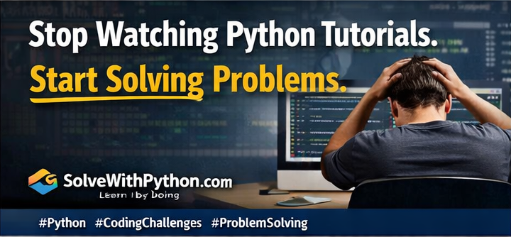 BenardKemp's tweet image. Stop Watching Python Tutorials. Start Solving Problems. 
linkedin.com/pulse/stop-wat… #Python #LearnPython #PythonProgramming #CodingChallenges #ProgrammingSkills