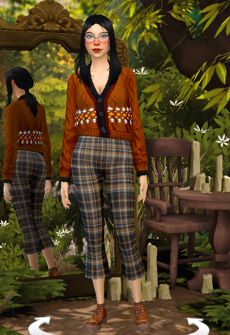 Margeaux Heath
Age: young adult
Occult: spellcaster
Aspiration: freelance botanist
Traits: loves outdoors, loner, and romantic.