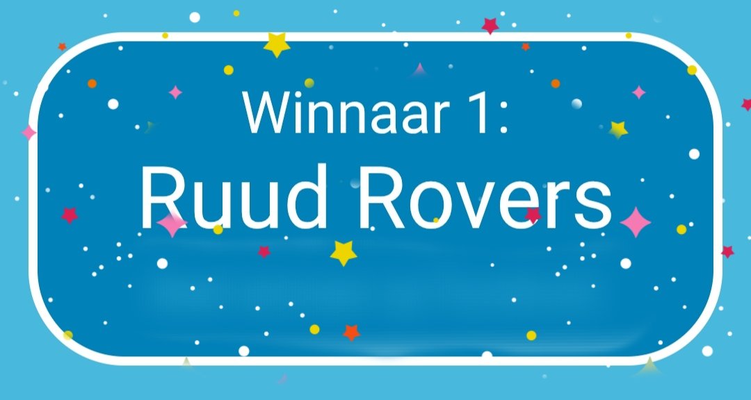 De 1e winnaar van de deel en win actie voor de bingo van morgen is bekend.

Gefeliciteerd RUUD ROVERS met het winnen van een gratis bingoboekje 🥳

Voor alle anderen: niet getreurd!

VANAVOND LOTEN WE EEN TWEEDE WINNAAR uit de namen die gereageerd hebben op diverse social media!