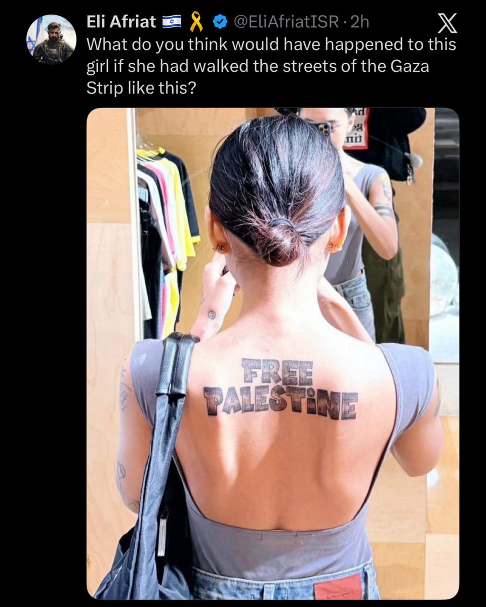 Israel would bomb her