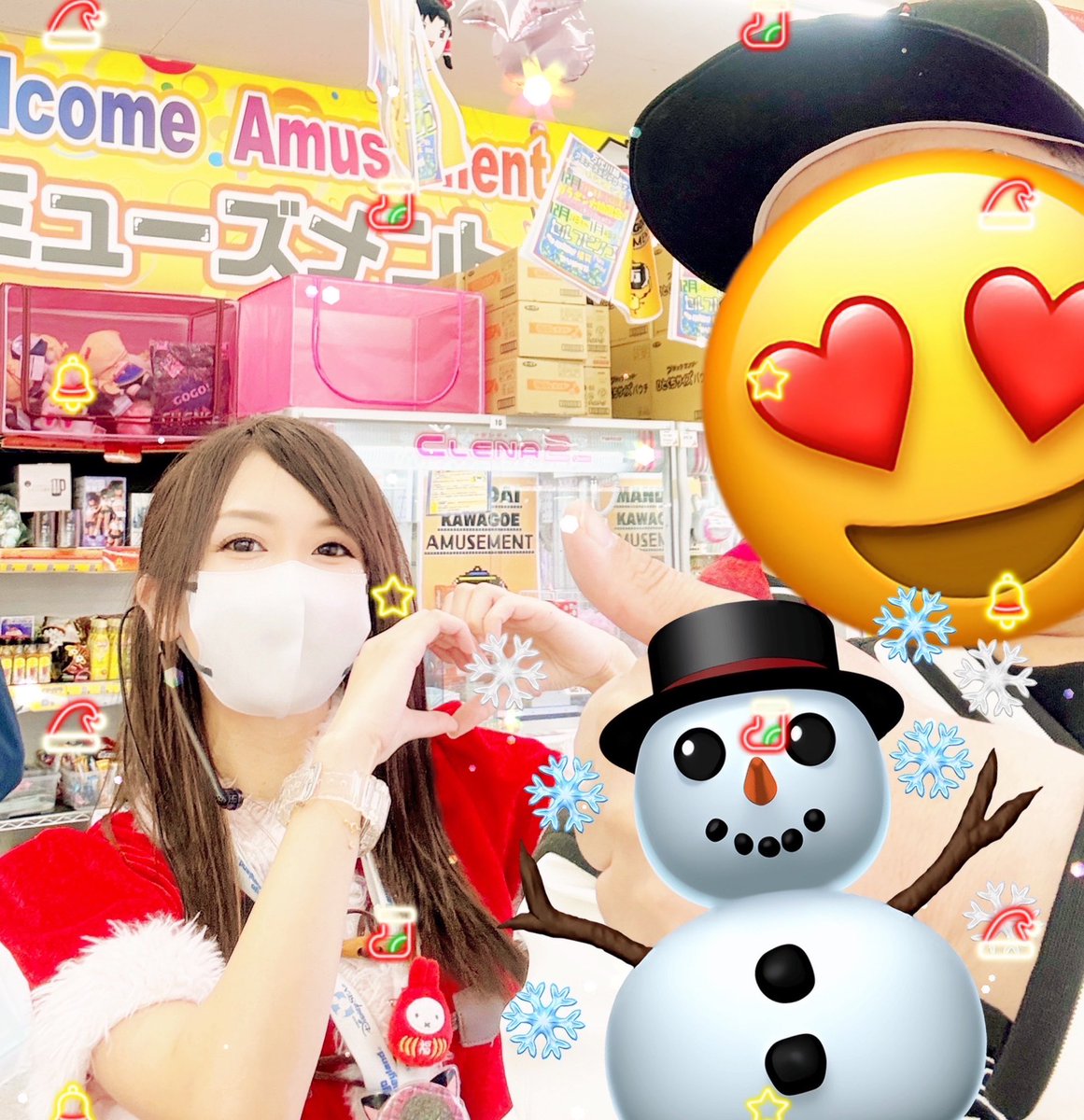 今年も可愛いサンタ🤶@akacheck_s に会ってきました😍 クリスマス