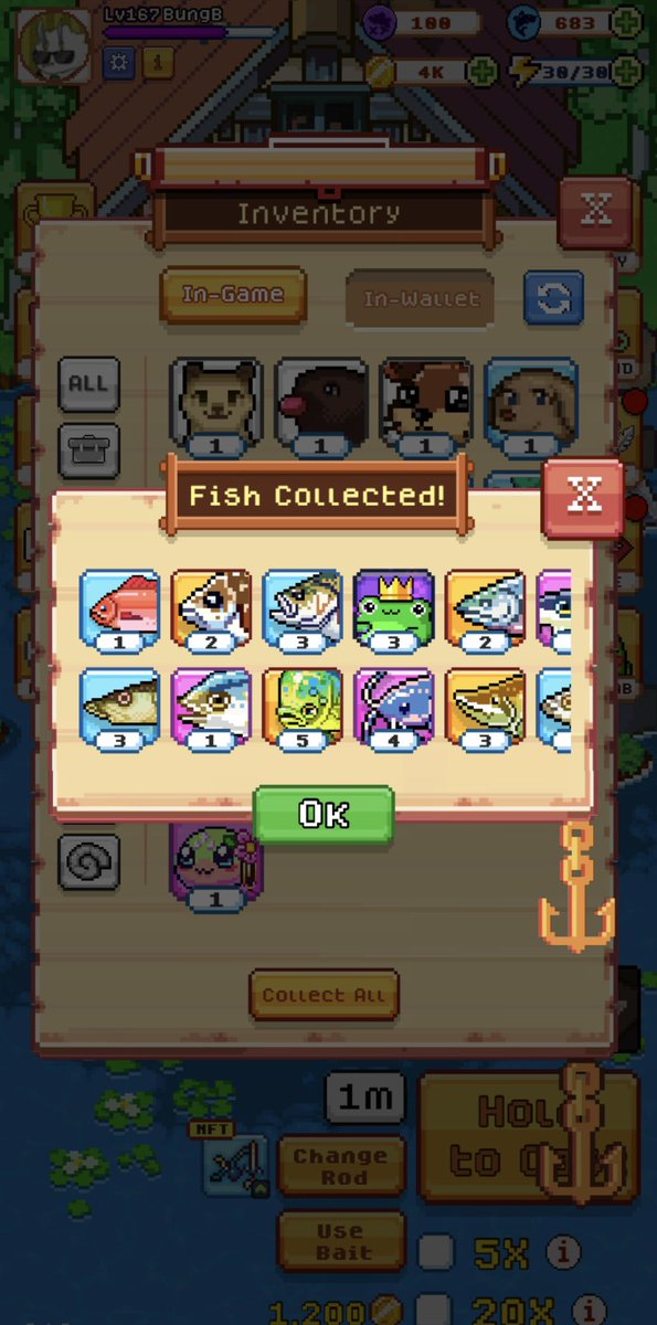gm <a href="/FishingFrenzyCo/">Fishing Frenzy</a> ! 🐠

my pets power is activated today.
i got 3frogs and obviously preparing for next week’s recipe!