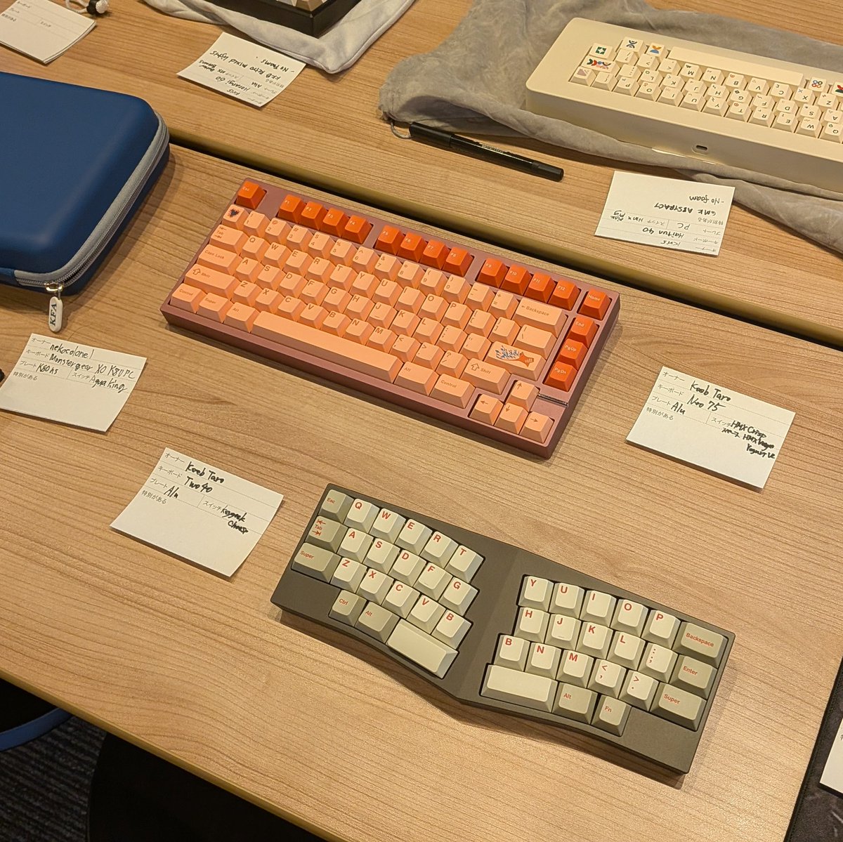 Neo75とTwo40を持参