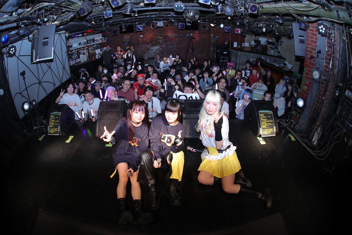 QUON1周年記念ワンマン&amp;東名山 凱旋ツアーFINALありがとうございました‼️

目標人数には達する事は出来なかったですが、多くの方にお越しいただきありがとうございました‼️

新曲2曲披露させていただきました‼️
----------
『Believer』
作曲:タカハシユウダイ
作詞:長谷川一銭(a.k.a.オオツボゲンキ)