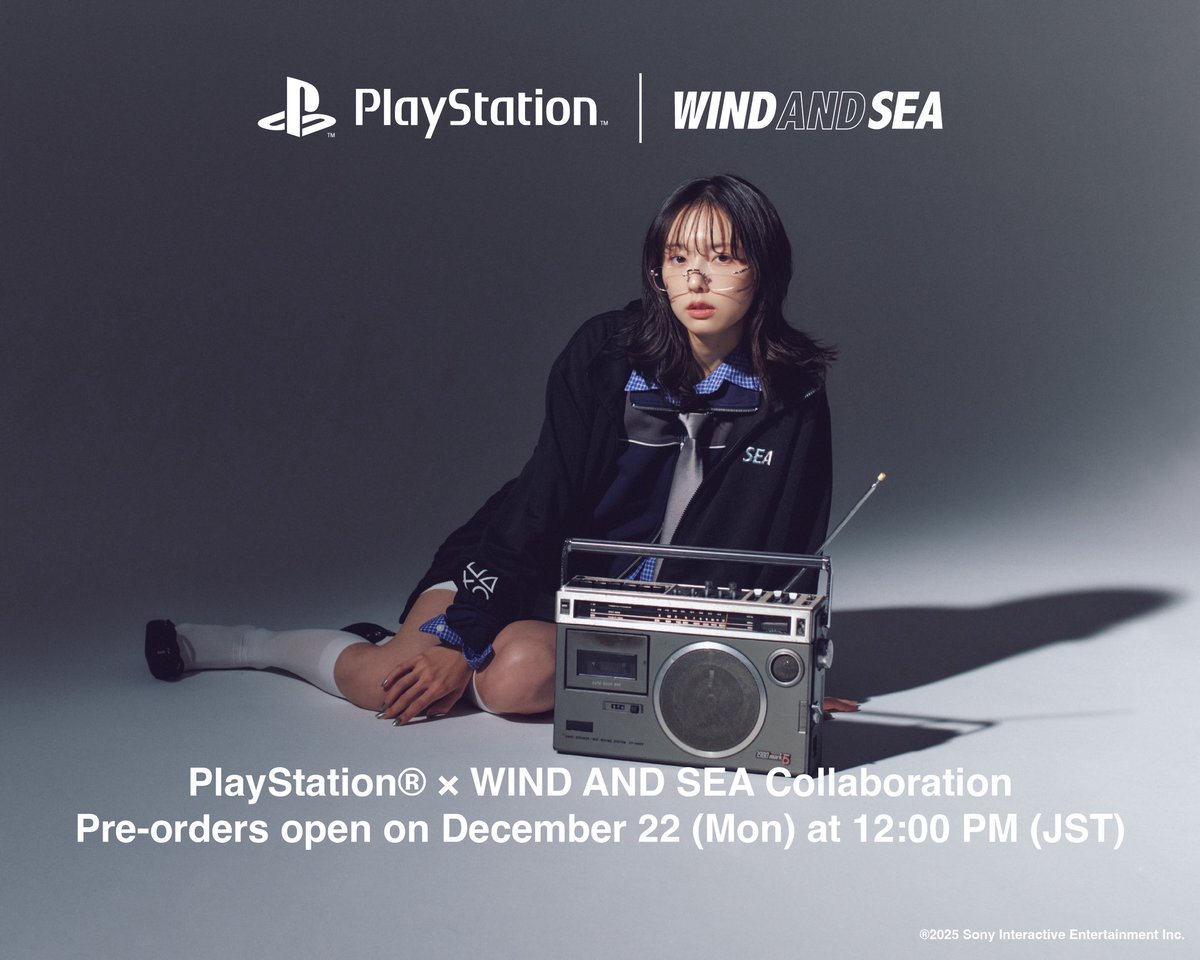 PlayStation® × WIND AND SEA ご好評につき完売となっておりました