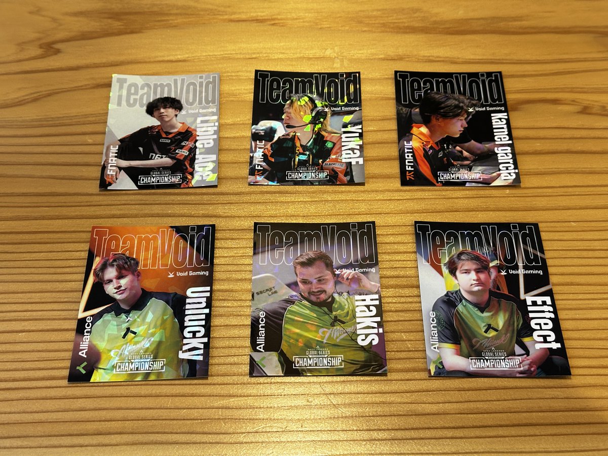 本日AndGAMER Storeにて開催された「FNATIC壮行会」で、「#TeamVoid