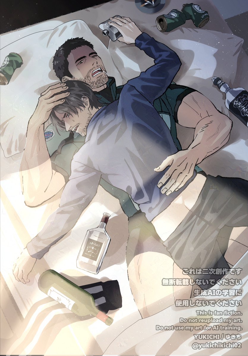 Day1：Waking Up Together/Vendetta
酒癖の悪いVDクリレオの朝🥃🍺🍷💞
#ChreonWeek2025