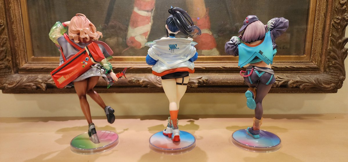 背番号は六花が1、アカネが2、夢芽が3なんだな。