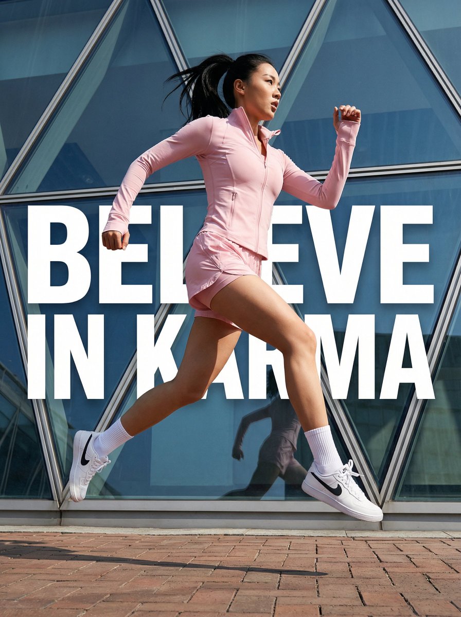 Athletic Grace in Urban Motion