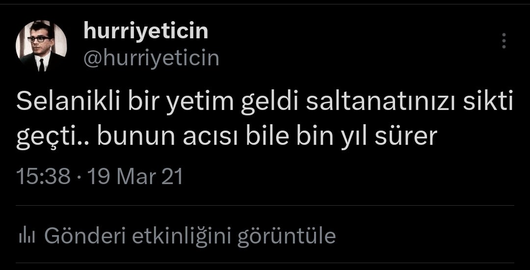 oğlum o söz bizim orda farklı söylenir